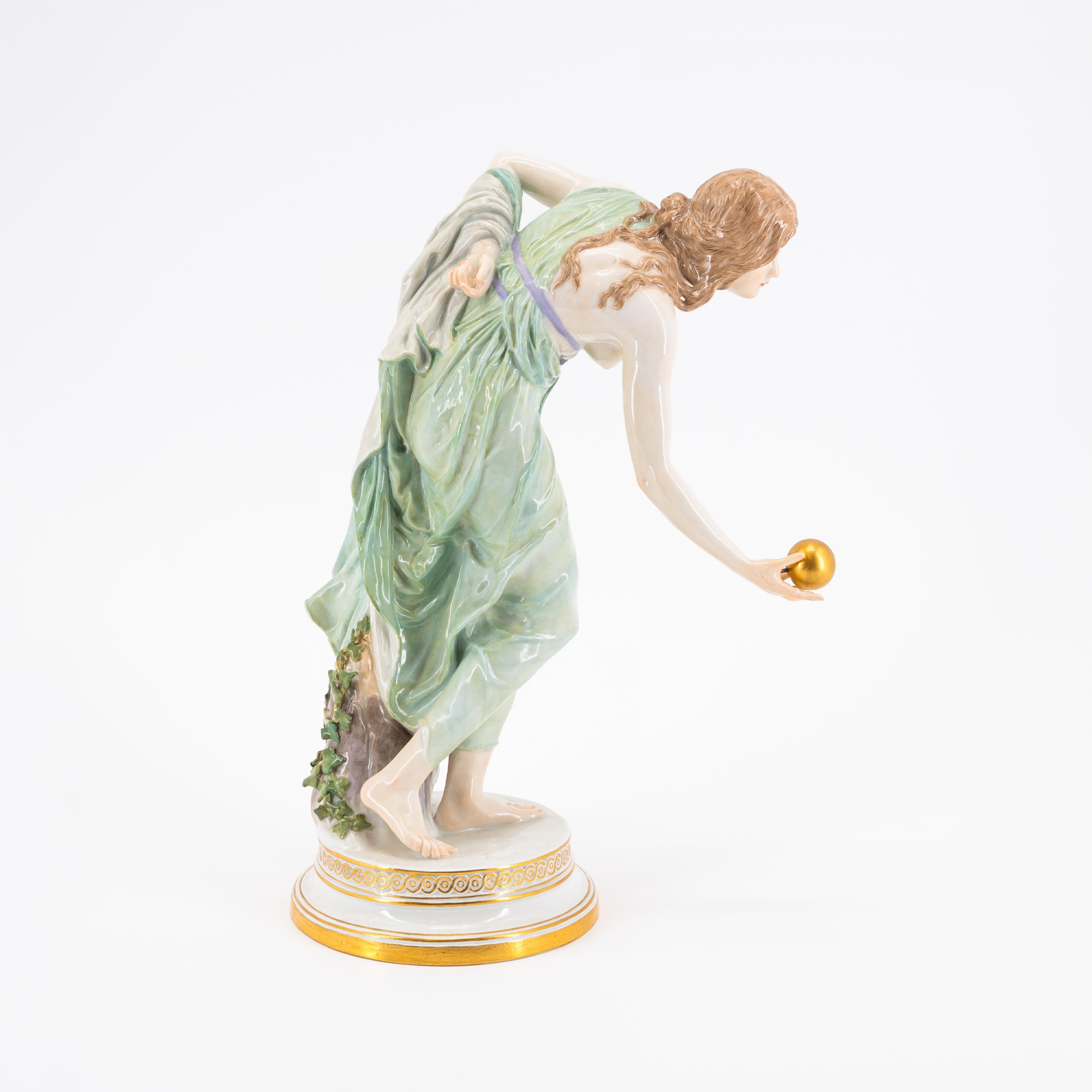 PORCELAIN FIGURE OF THE BALL PLAYER - Image 4 of 5
