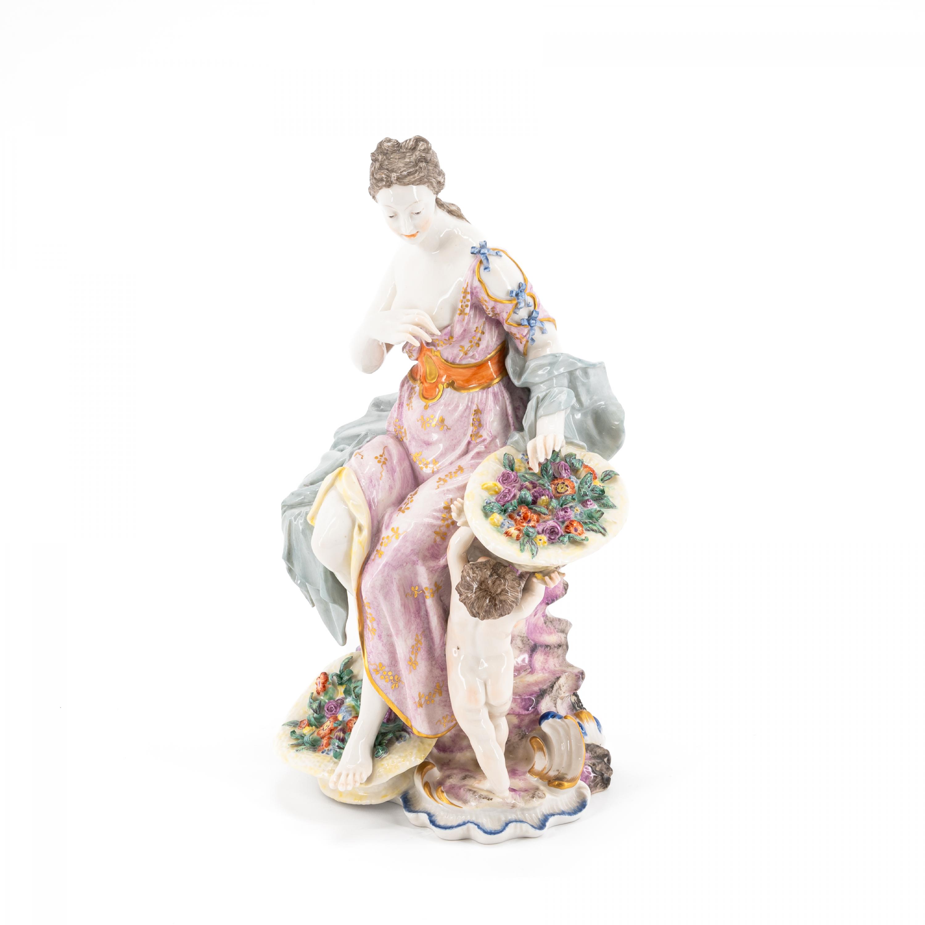 PORCELAIN ALLEGORY OF THE FLORA AS SPRING