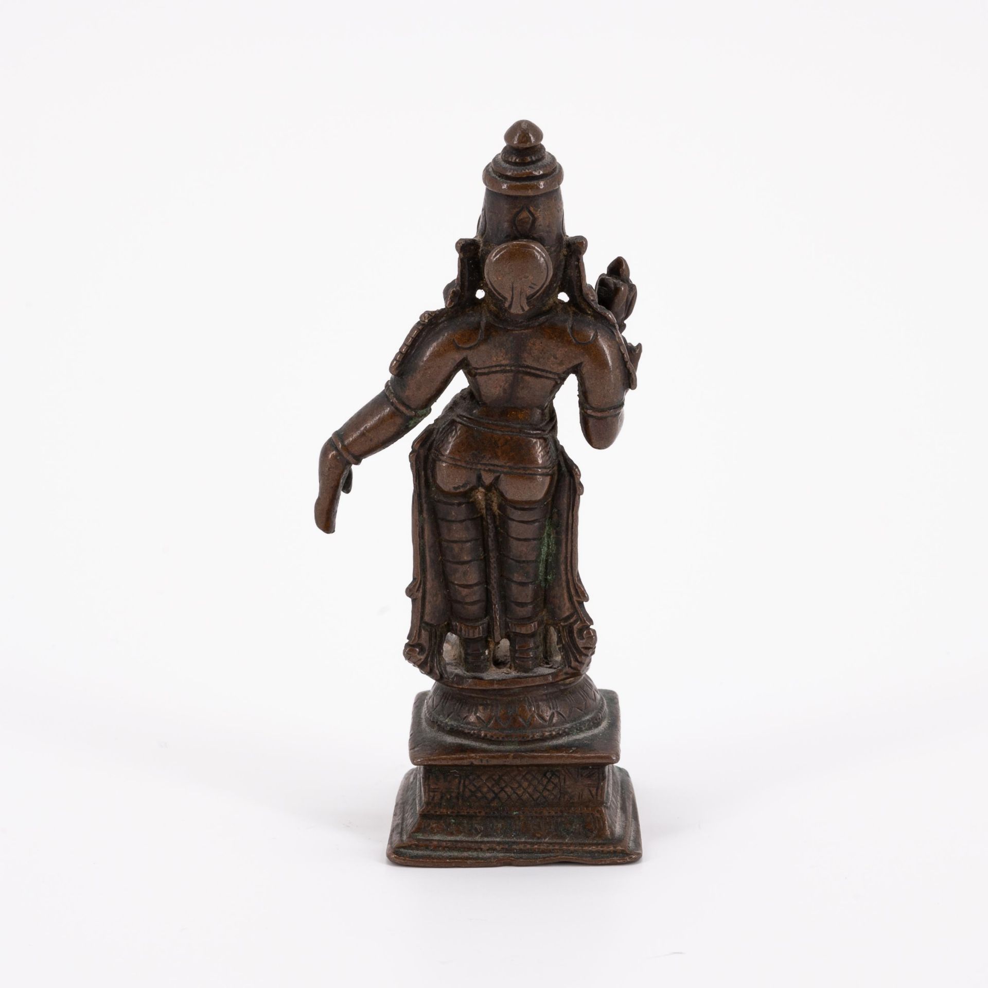 BRASS-BRONZE PARAVATI - Image 3 of 5