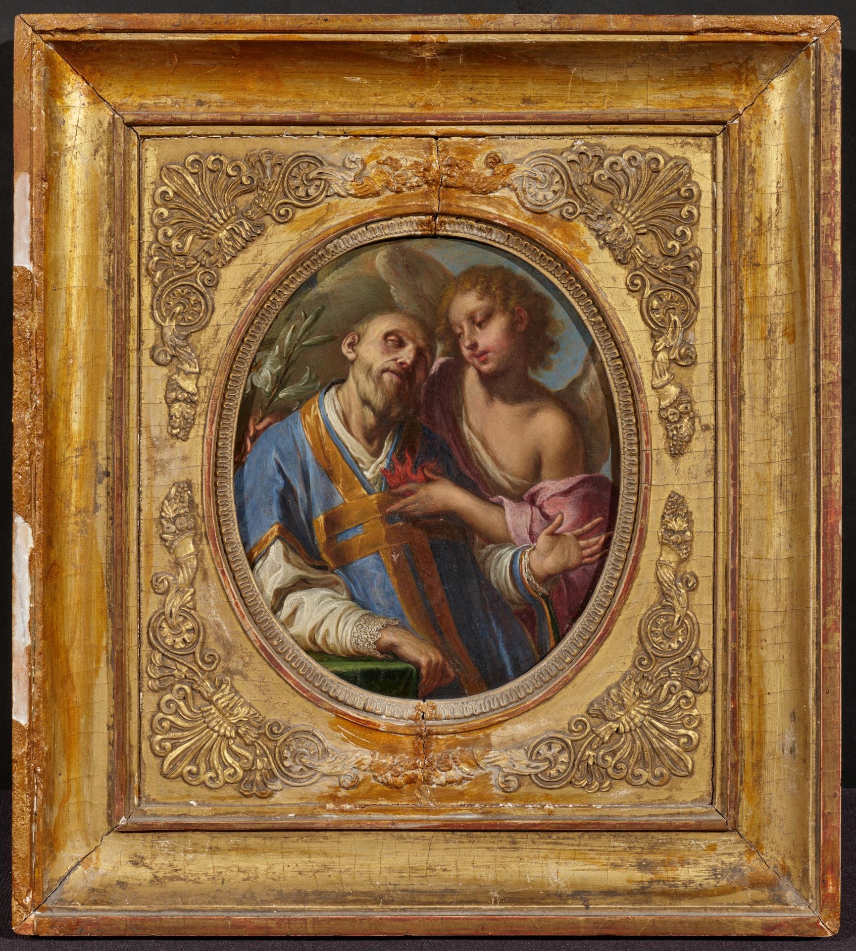Girolamo Troppa: Der heilige Filippo Neri wird von einem Engel getröstet - Bild 2 aus 3