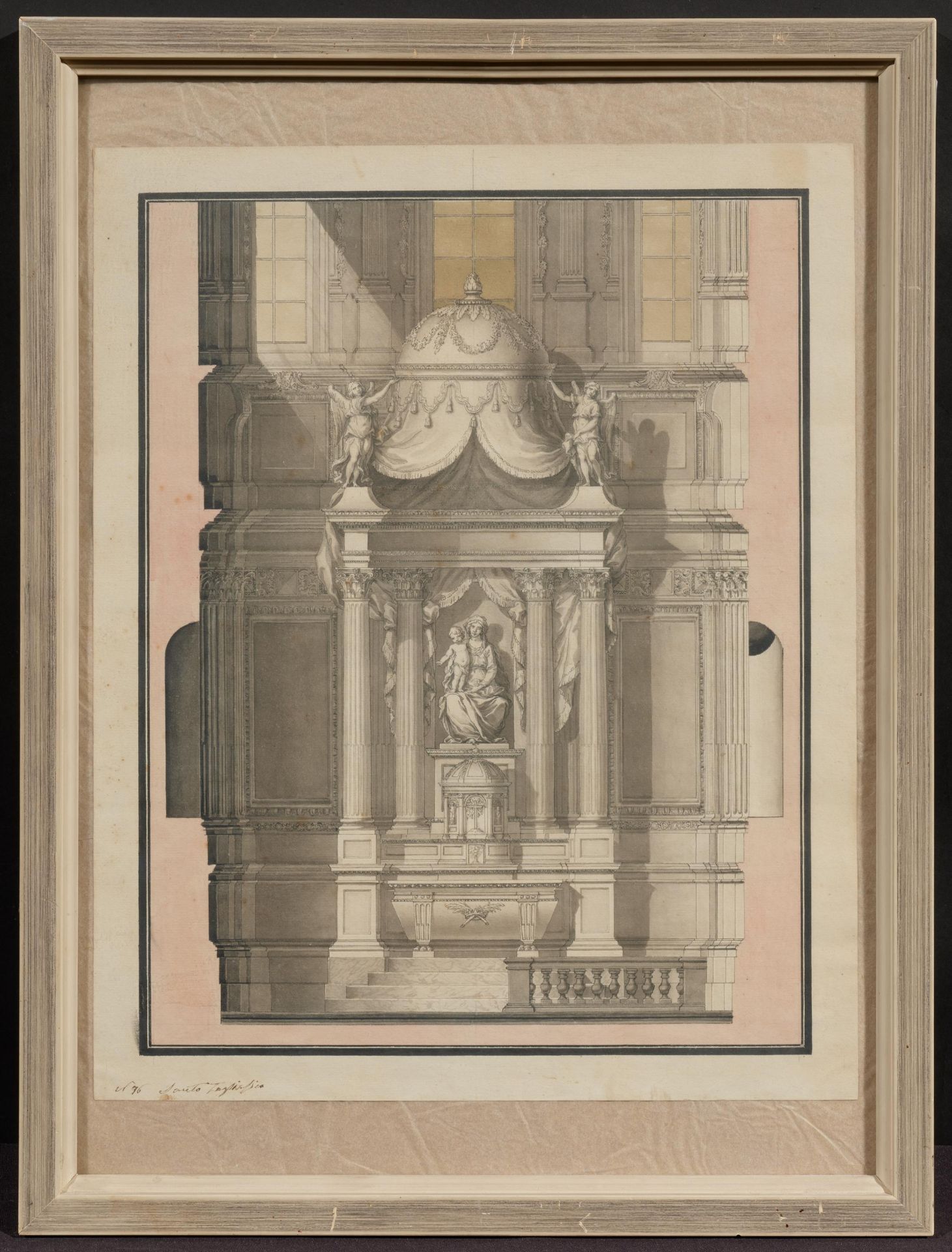 Santino Fortunato Tagliafico: Entwurf für einen Altar - Bild 2 aus 4