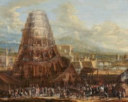 Niederländische Schule: Der Turmbau zu Babel