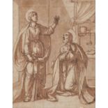 Antonio Tempesta: Zwei Heilige in Ekstase