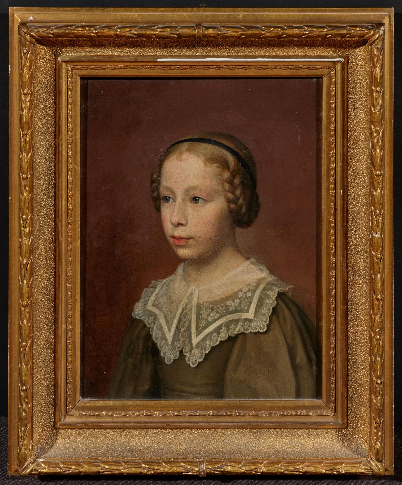 Caroline von der Embde: Porträt der Marie Christine von der Embde (1820-1883), der Schwester der Mal - Bild 2 aus 4