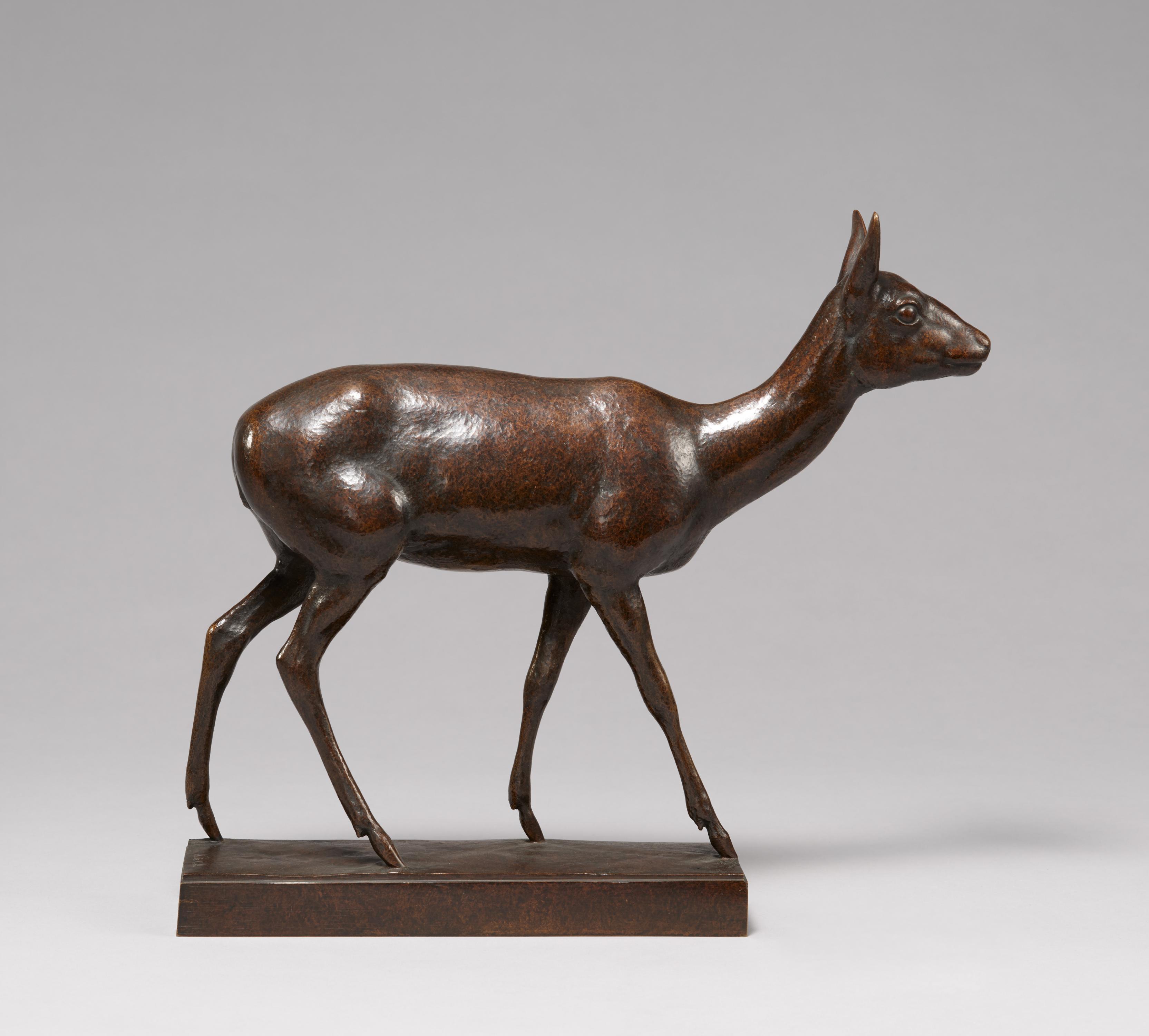August Gaul: Striding Deer - Image 3 of 4