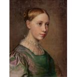 Caroline von der Embde: Porträt der Künstlerin Emilie von der Embde (1816-1904), der Schwester der M