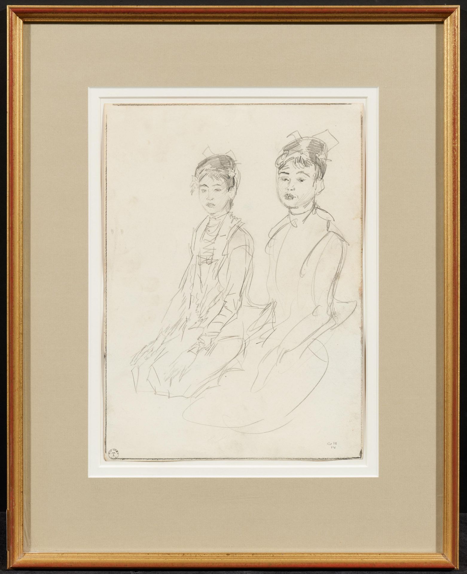 Isaac Israels: Two Girls from Bali - Image 2 of 4