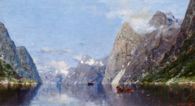 Georg Anton Rasmussen: Sommertag im Fjord