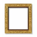 Italy: Baroque Frame. Carved and gilt