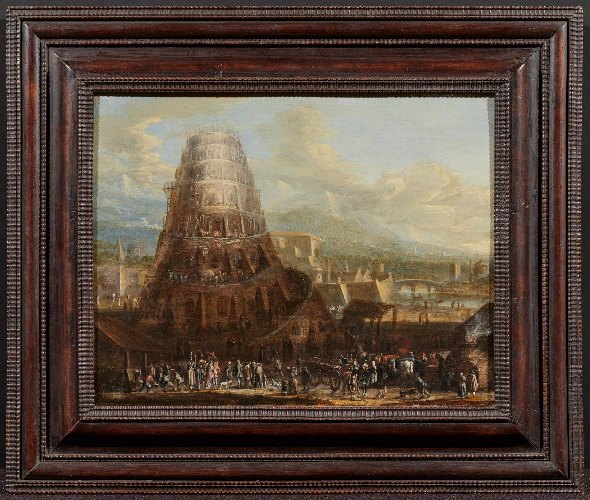 Niederländische Schule: Der Turmbau zu Babel - Bild 2 aus 4