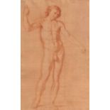 Giuseppe Bottani: Study of a Standing Male Nude