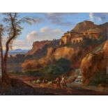 Cornelis van Poelenburgh: Italienische Landschaft bei Tivoli