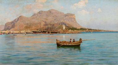 Francesco Lojacono: Palermo. Blick auf den Monte Pellegrino