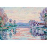 Armand Guillaumin: Morning Atmosphere on the Banks of the Seine near Samois