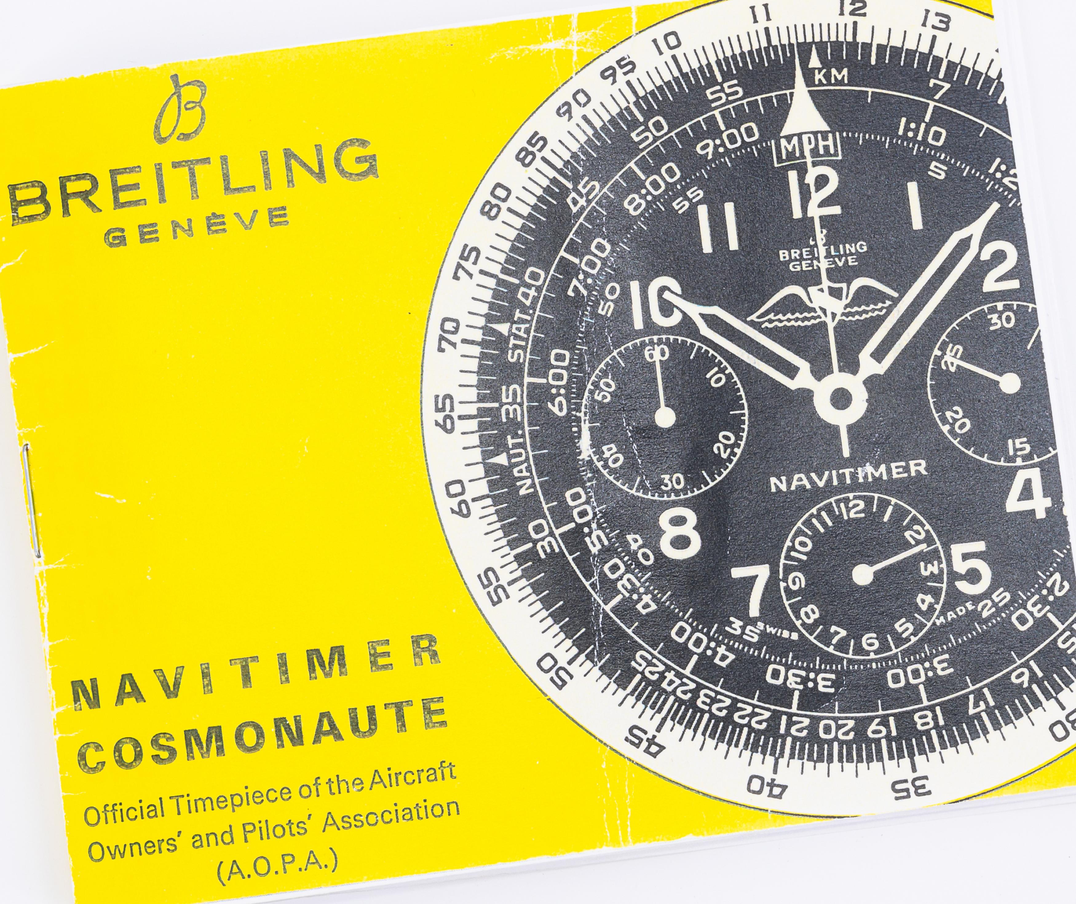 Breitling: Navitimer-Cosmonaute - Image 8 of 9