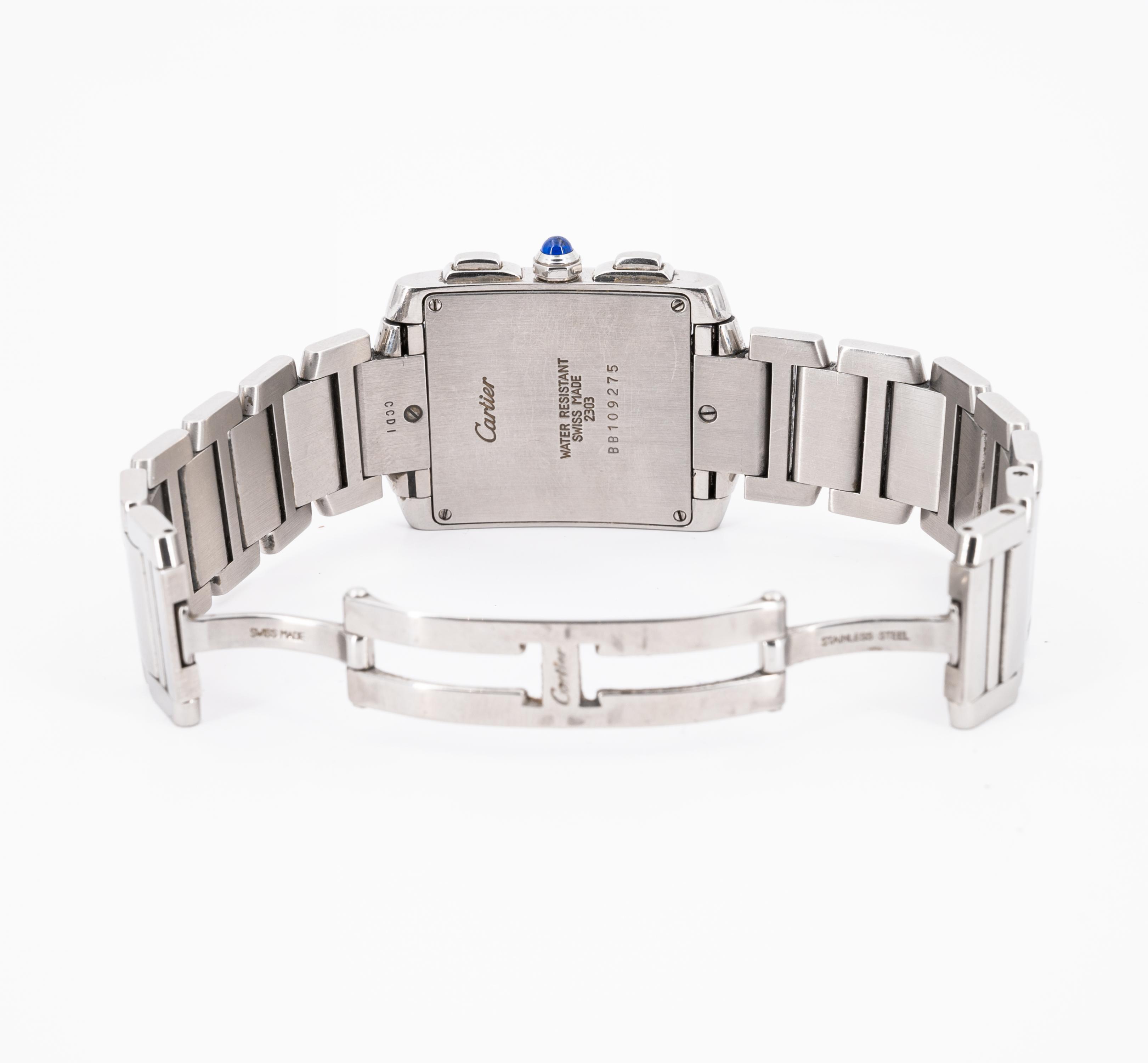 Cartier: Tank Francaise - Image 3 of 7