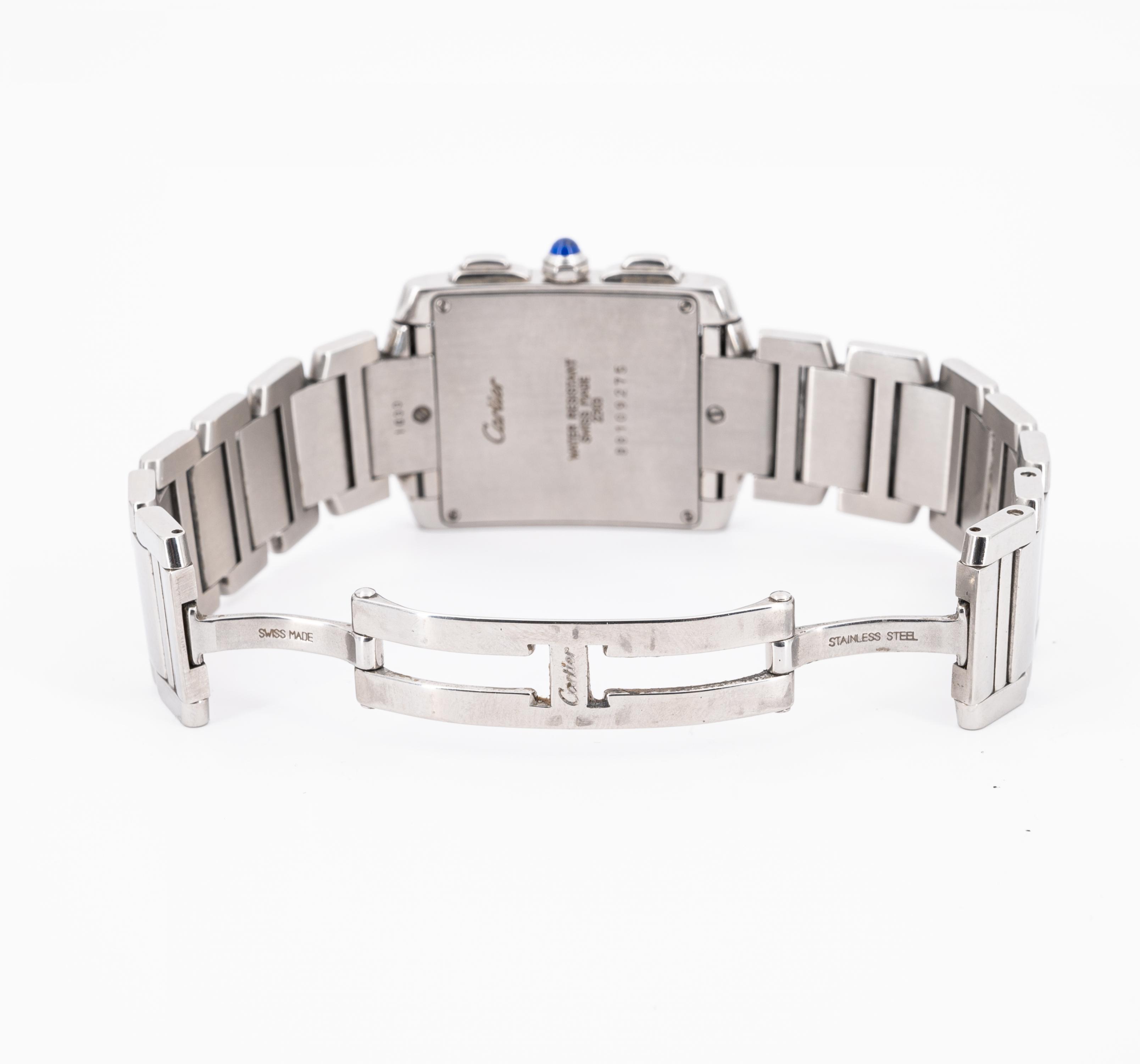Cartier: Tank Francaise - Image 4 of 7