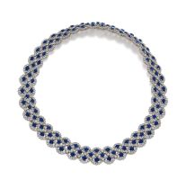 Sapphire-Diamond-Necklace