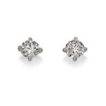 Solitaire-Ear Studs