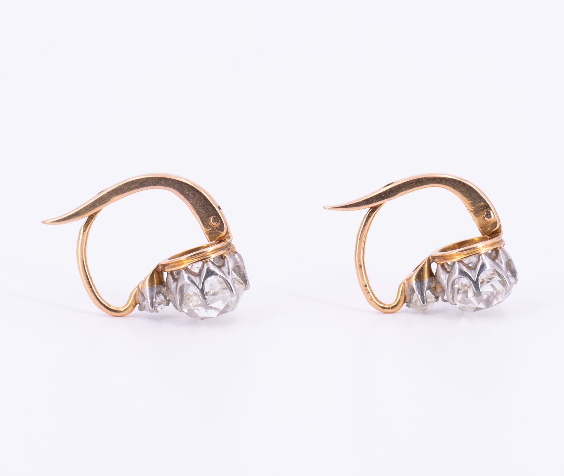 Diamond-Ear Jewellery - Image 2 of 3