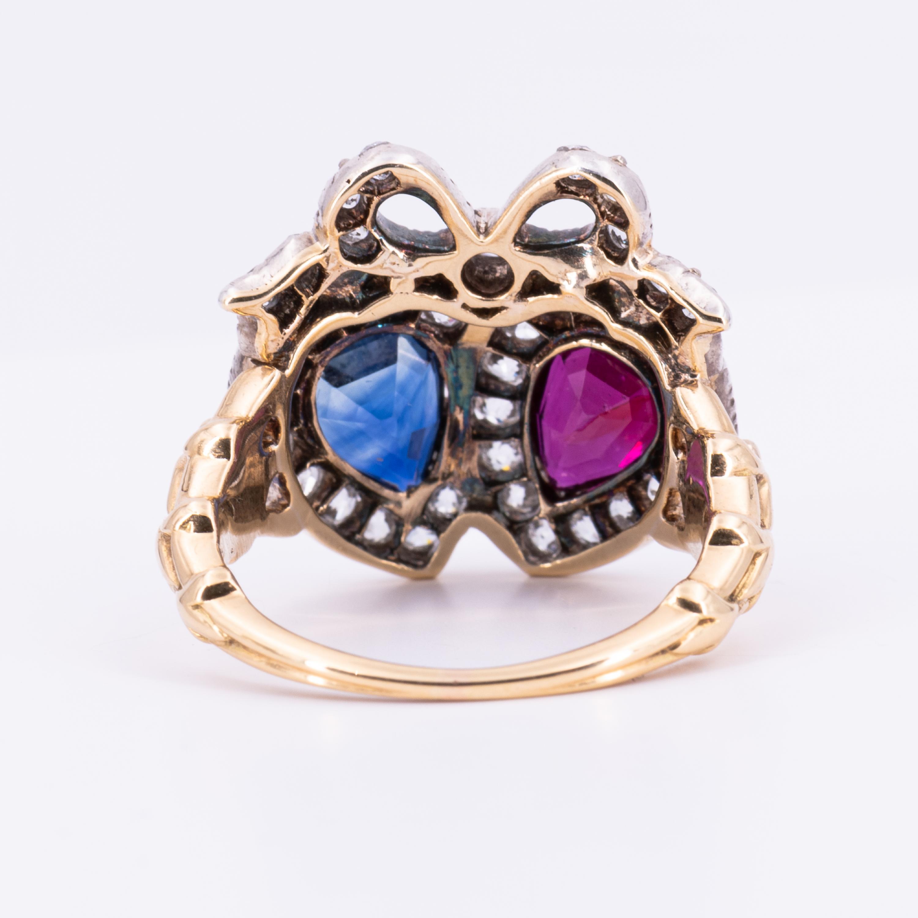 Gemstone-Diamond-Ring - Image 3 of 4