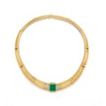 Emerald-Diamond-Necklace