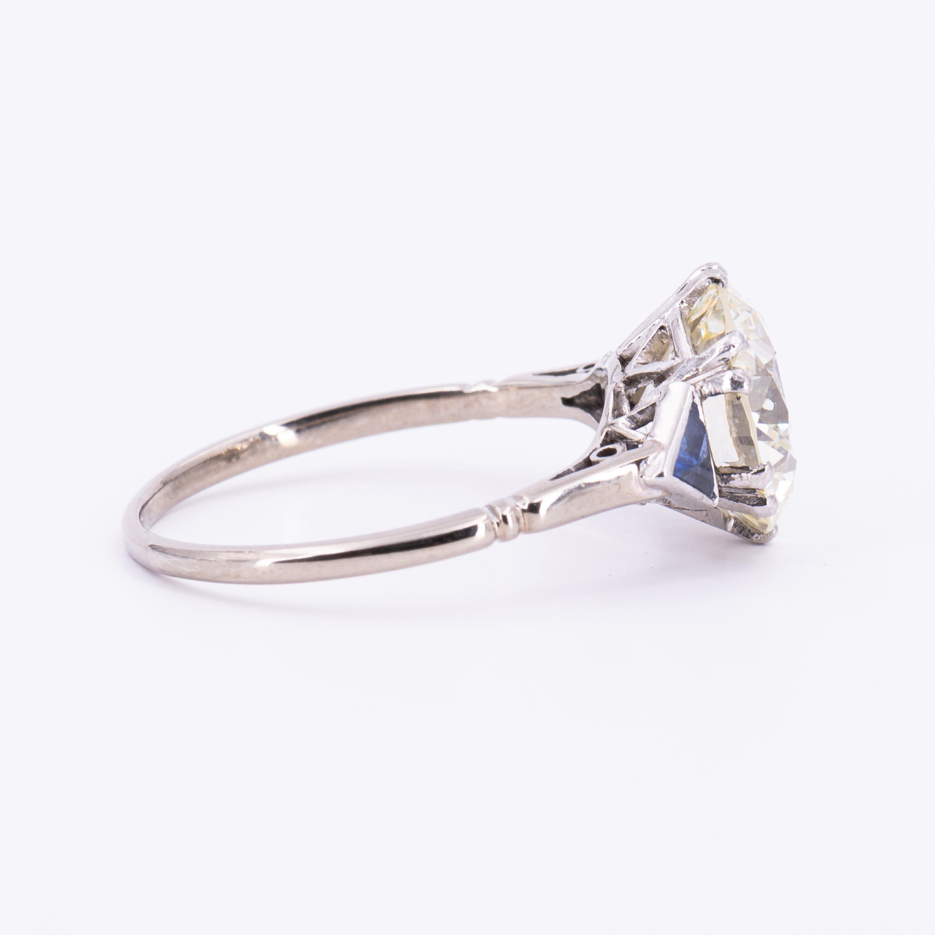 Diamond-Sapphire-Ring - Image 4 of 4