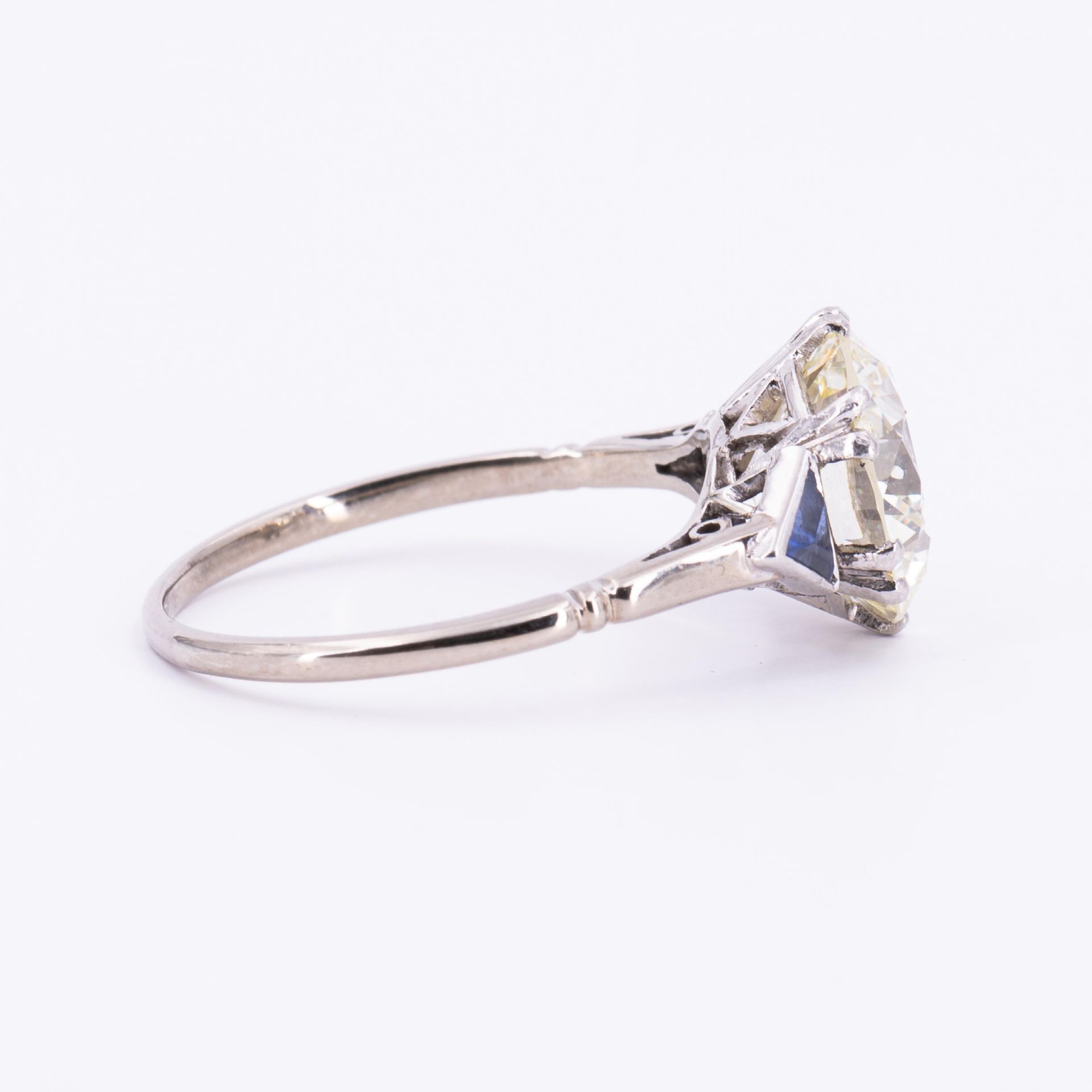 Diamant-Saphir-Ring - Bild 4 aus 4