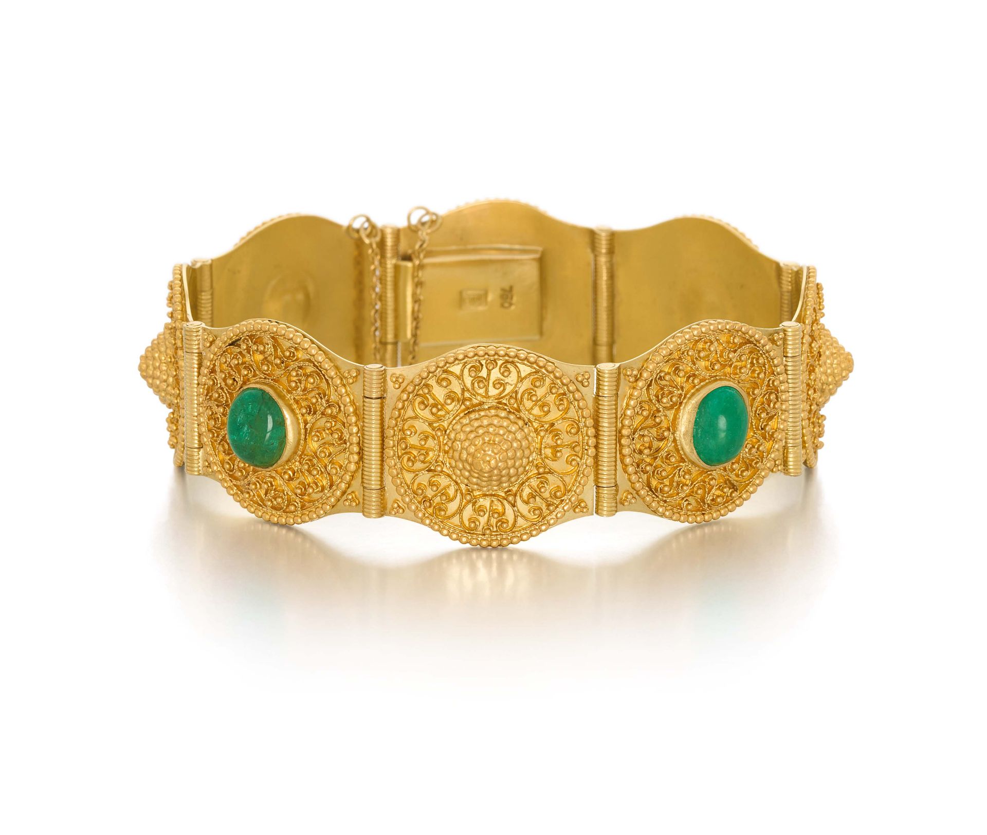 Peter Bolg: Smaragd-Armband