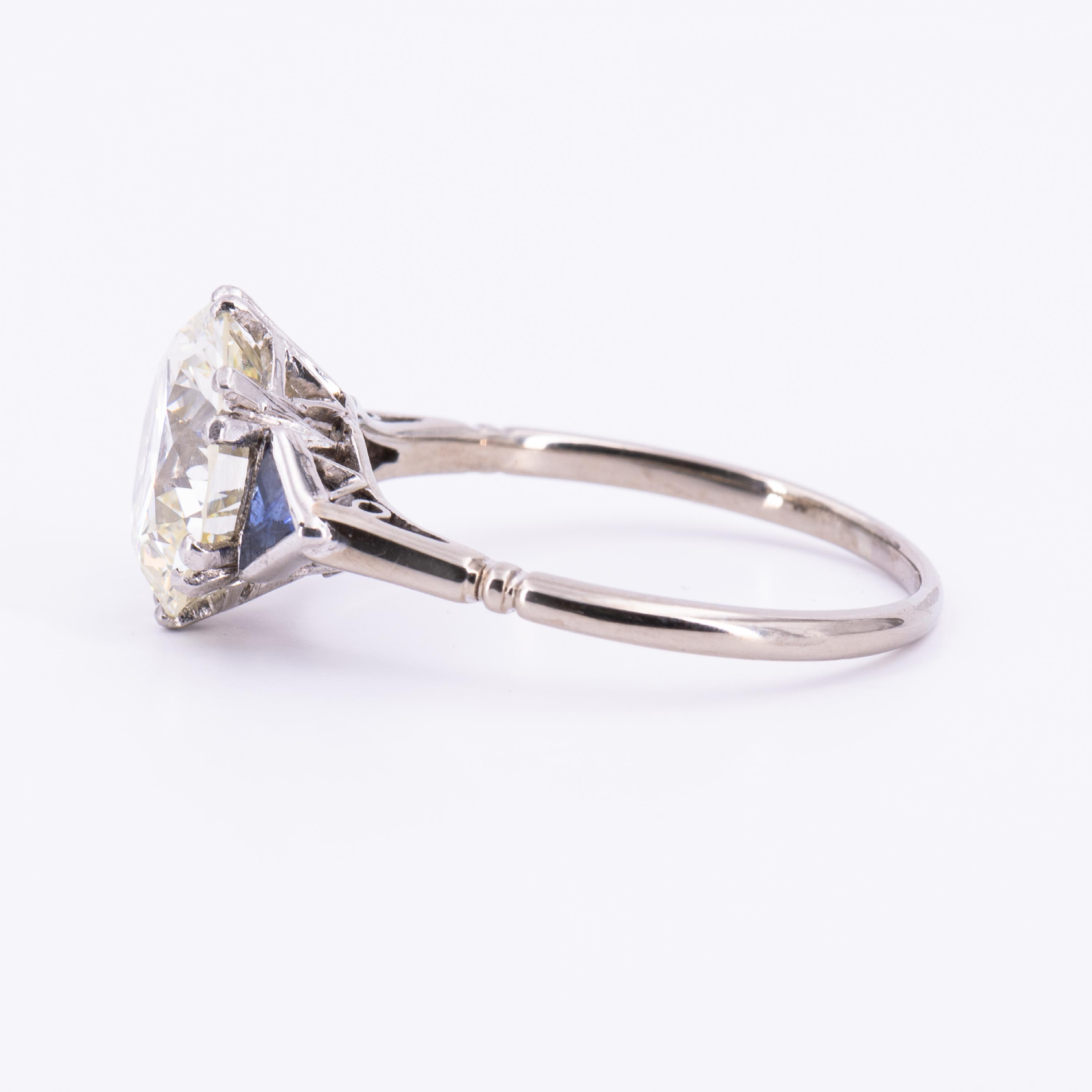 Diamond-Sapphire-Ring - Image 2 of 4