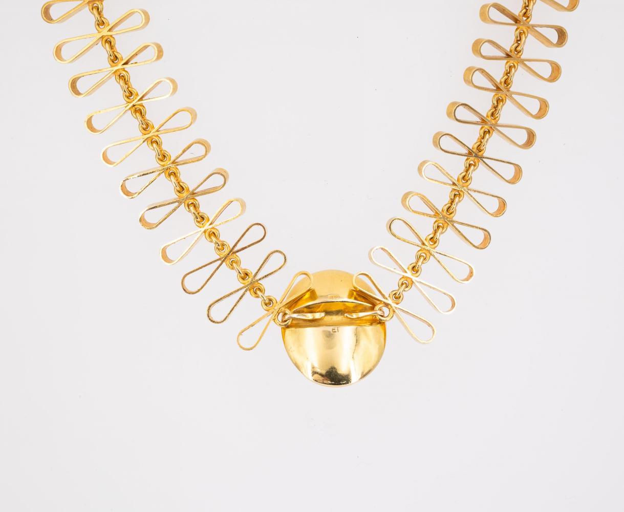 Elisabeth Treskow: Set: Ring, Ear Studs, Bracelet & Necklace - Image 2 of 12