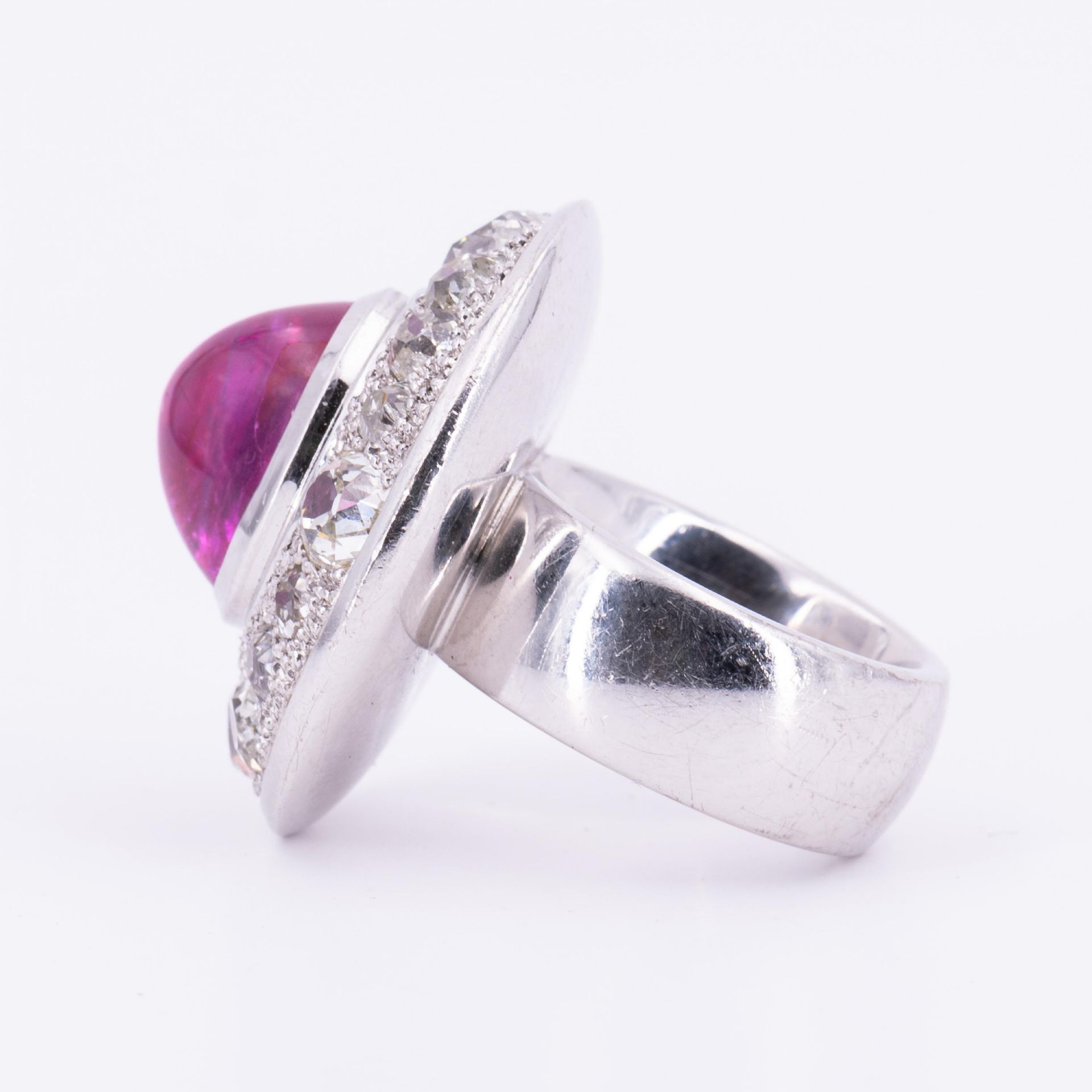 Saphir-Diamant-Ring - Bild 2 aus 5