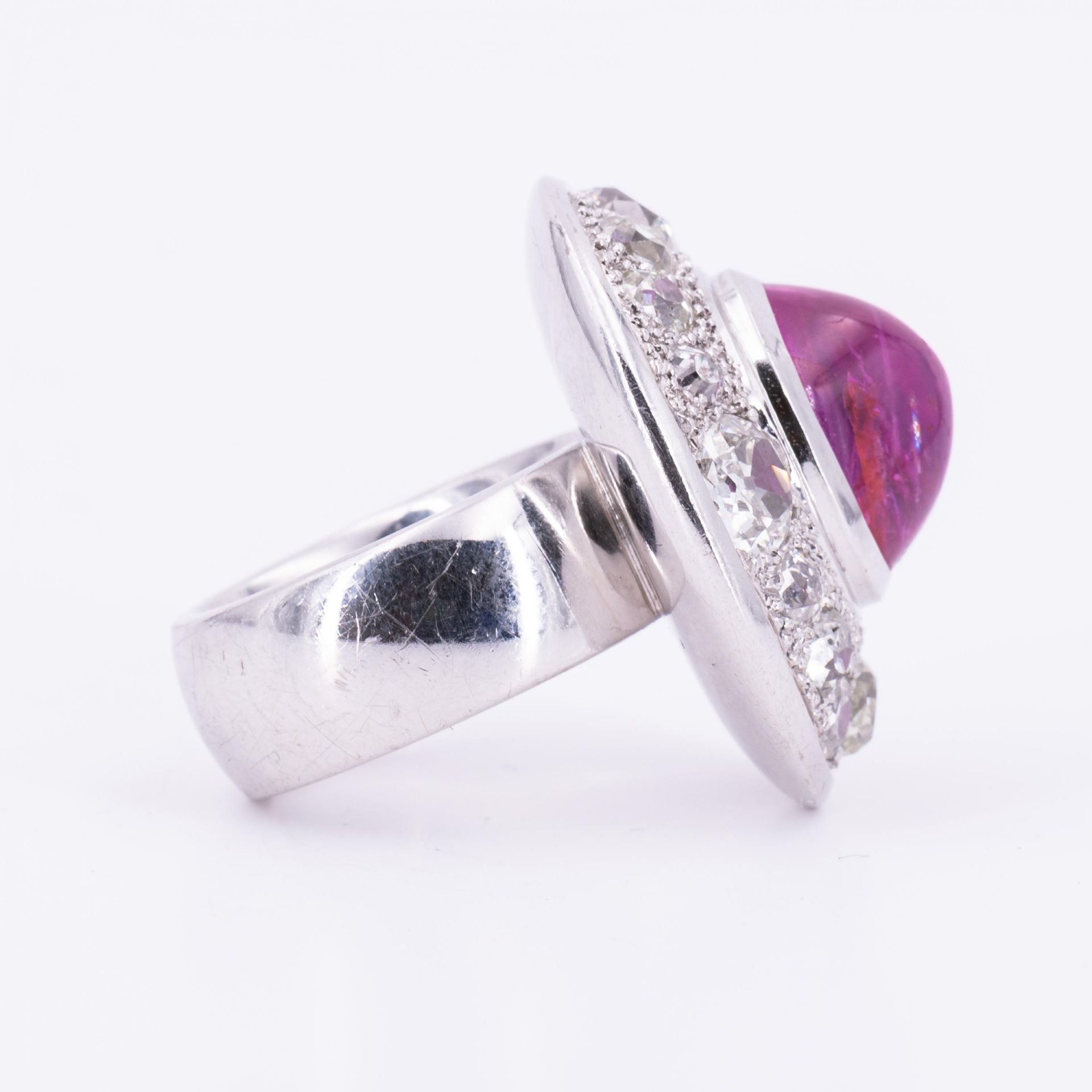 Saphir-Diamant-Ring - Bild 4 aus 5