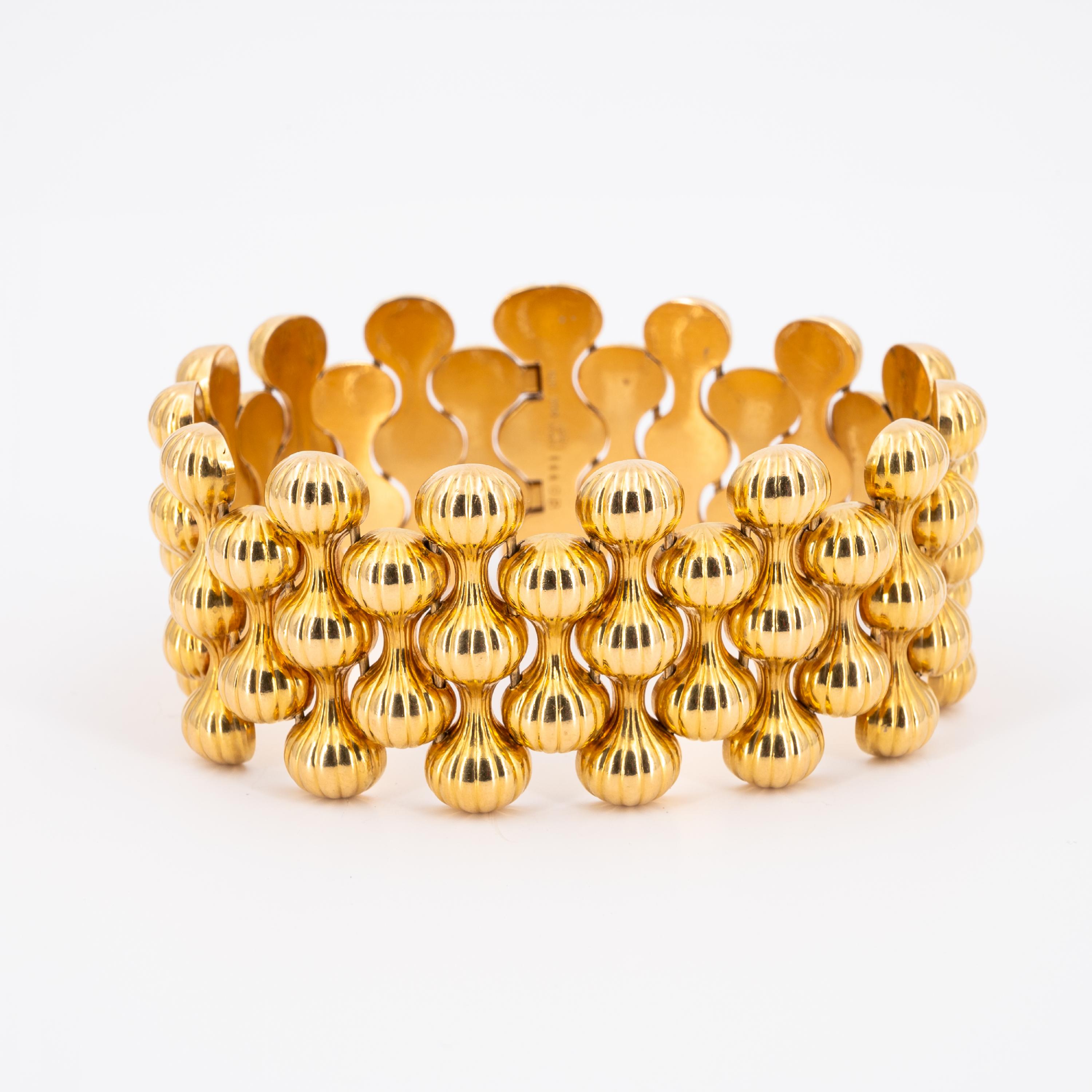 Georg Jensen: Gold-Bracelet - Image 2 of 4