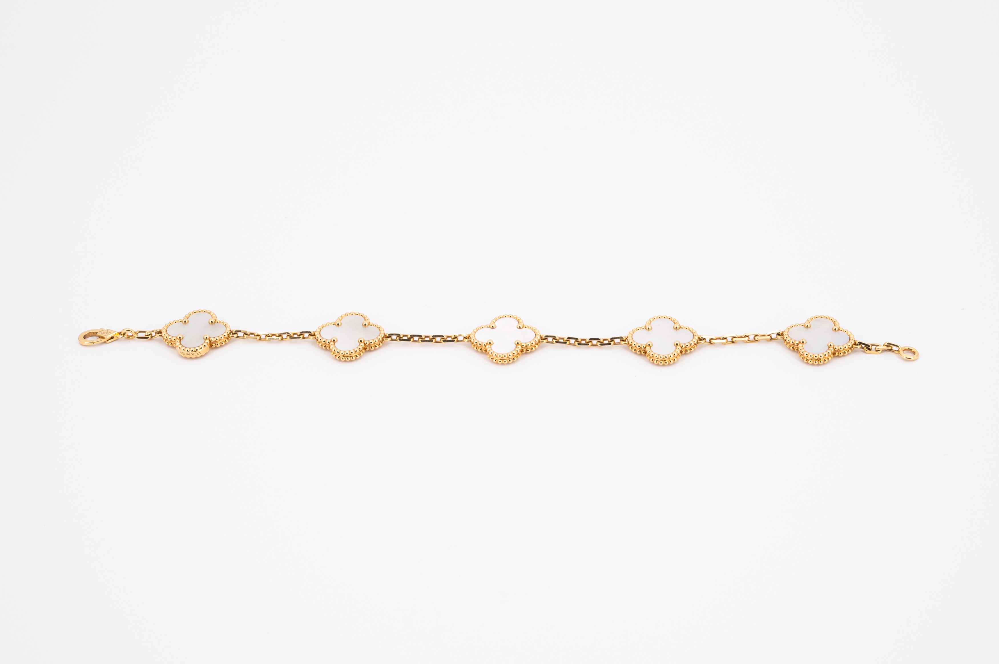 Van Cleef & Arpels: Mother-of-Pearl-Bracelet - Image 2 of 5