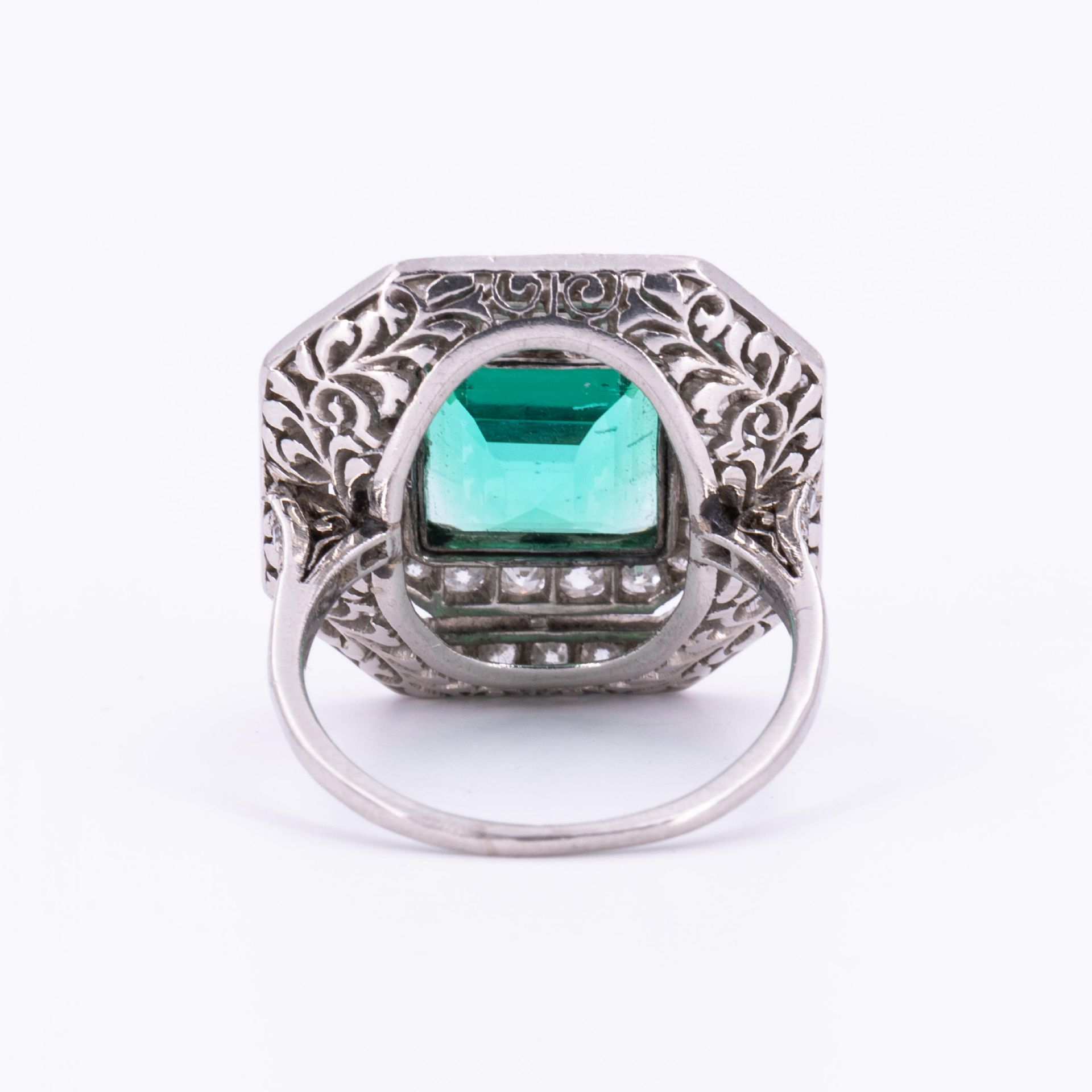 Smaragd-Diamant-Ring - Bild 3 aus 4