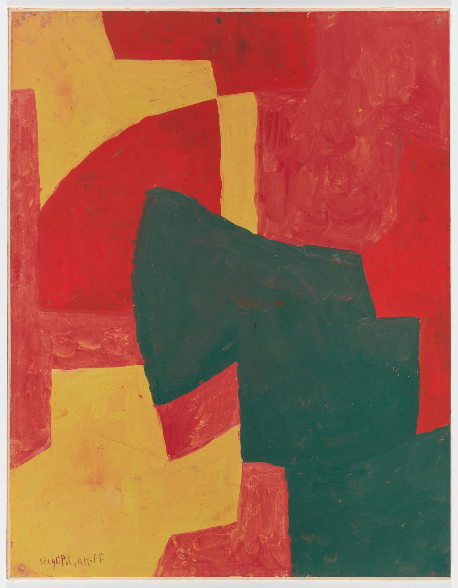 Serge Poliakoff: Composition vert rouge jaune - Bild 2 aus 3