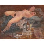 George Grosz: Reclining female nude