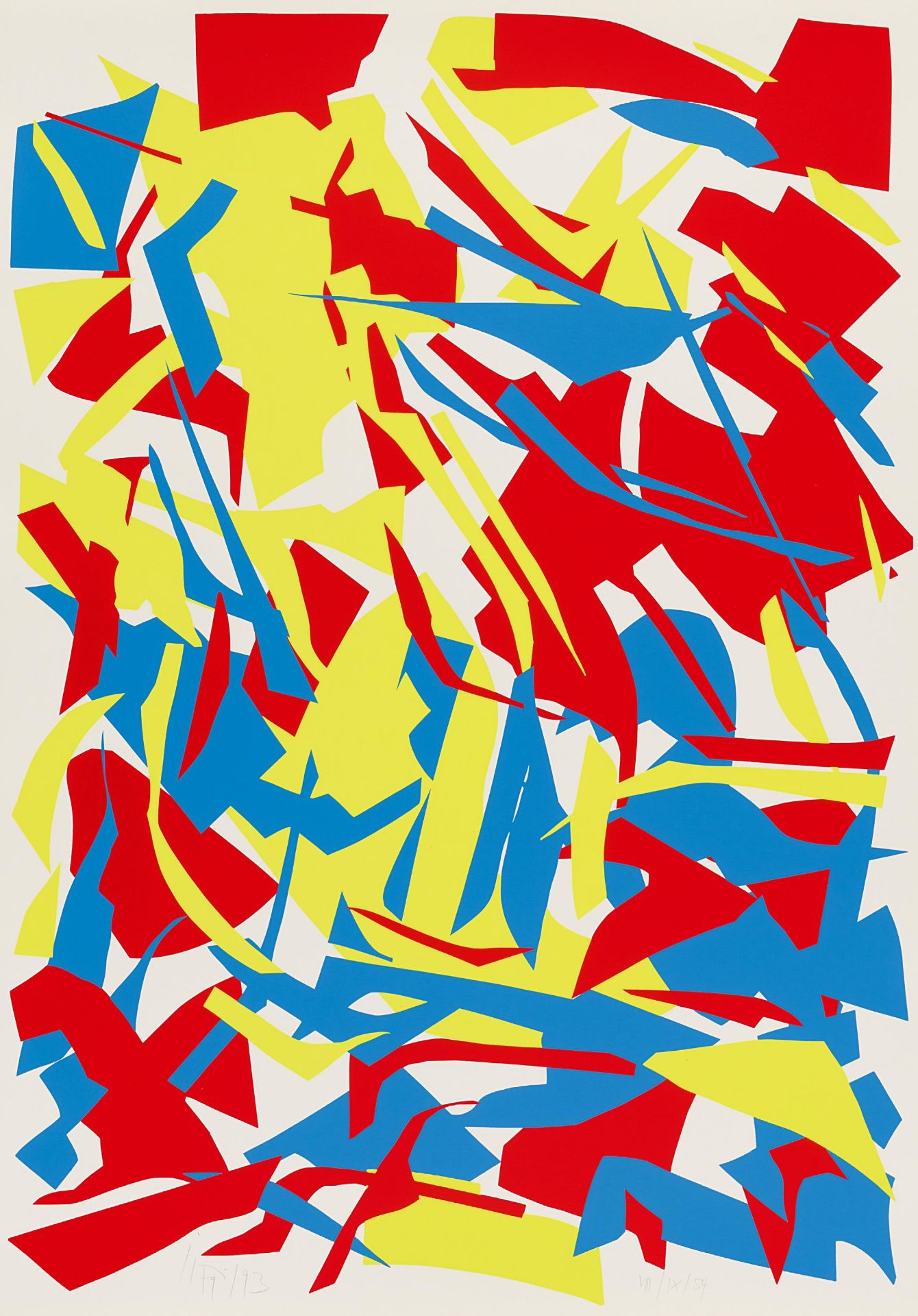 Imi Knoebel: Rot Gelb Blau (54 Messerschnitte) - Bild 5 aus 25