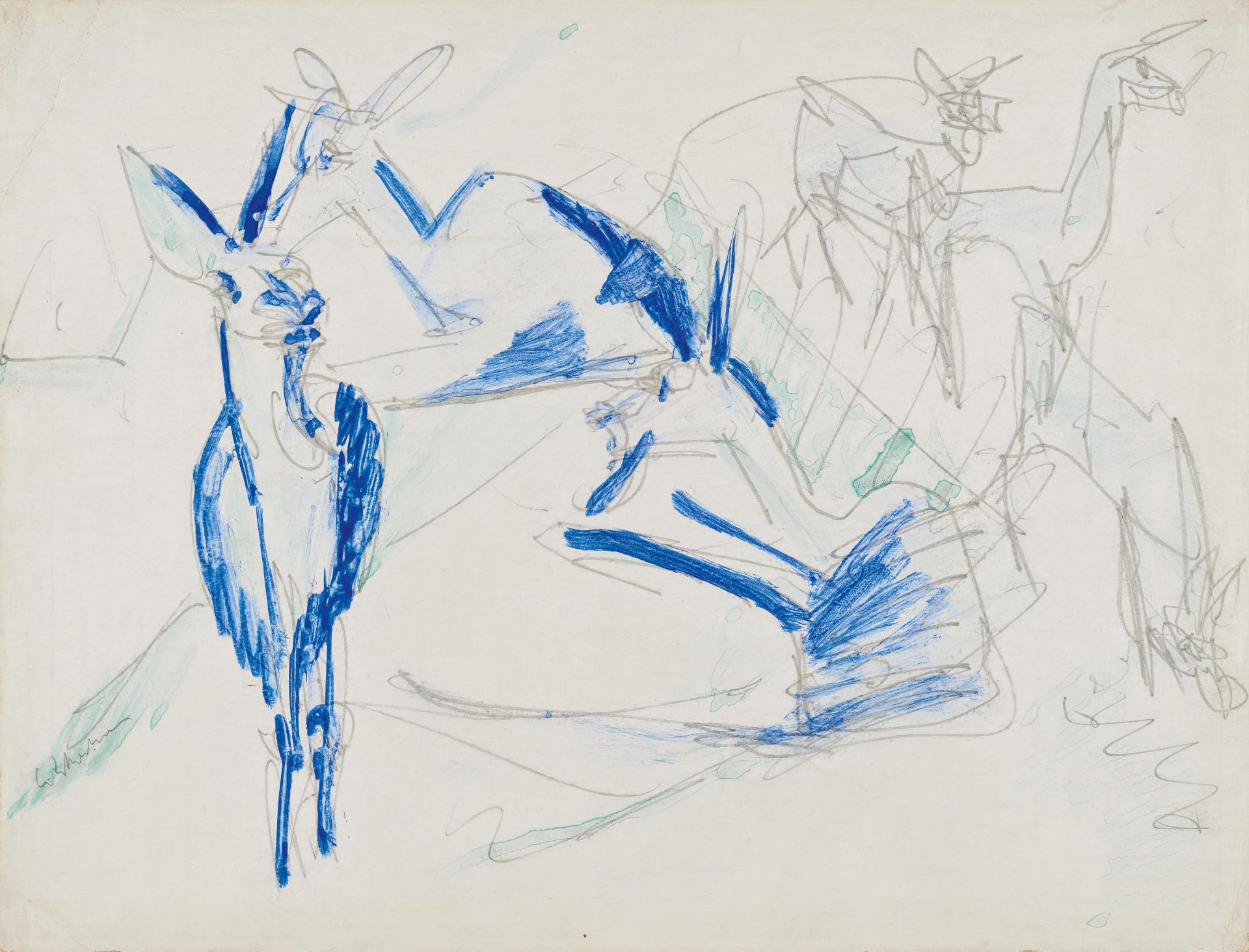Ernst Ludwig Kirchner: Bergziegen