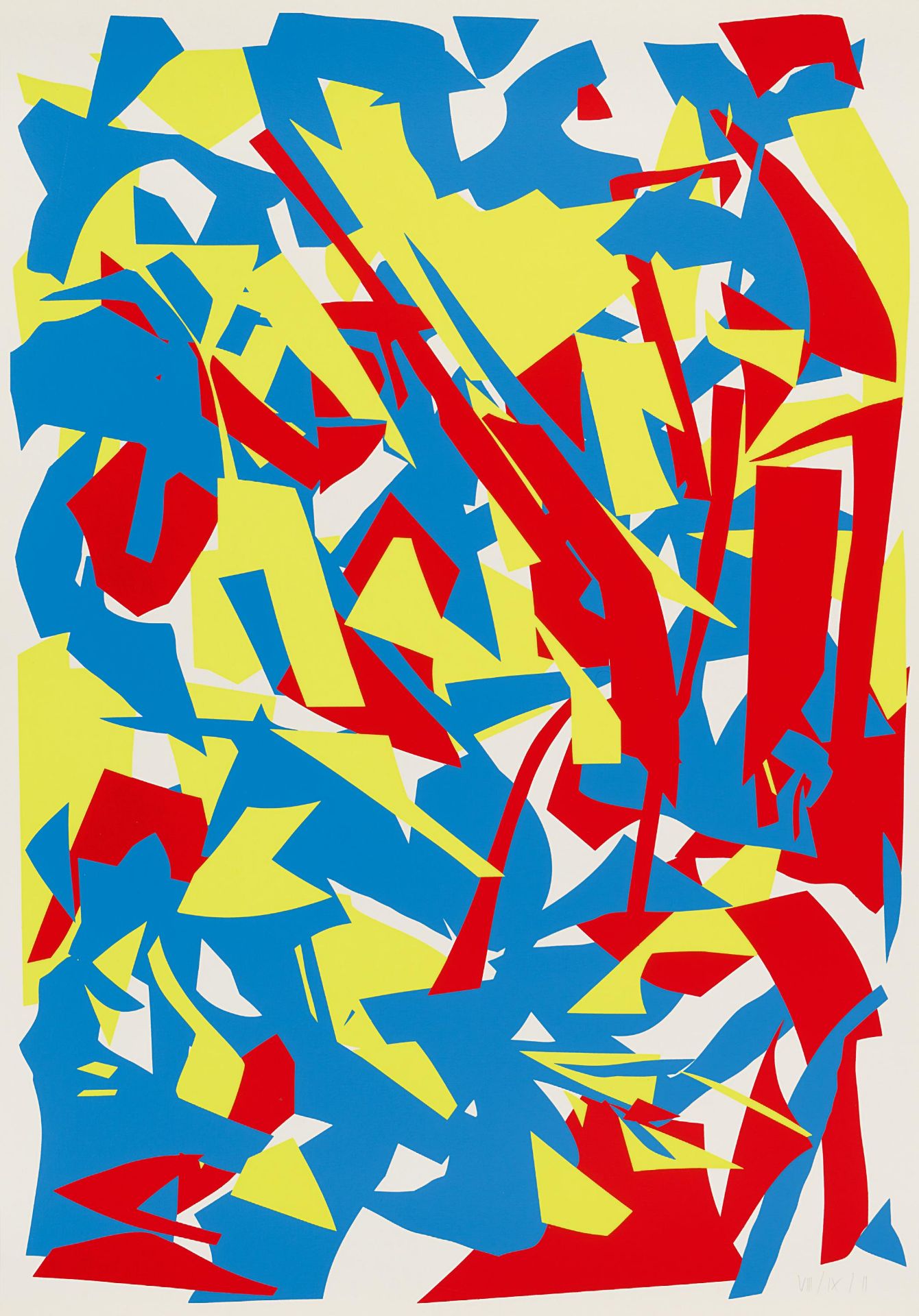 Imi Knoebel: Rot Gelb Blau (54 Messerschnitte) - Bild 20 aus 25