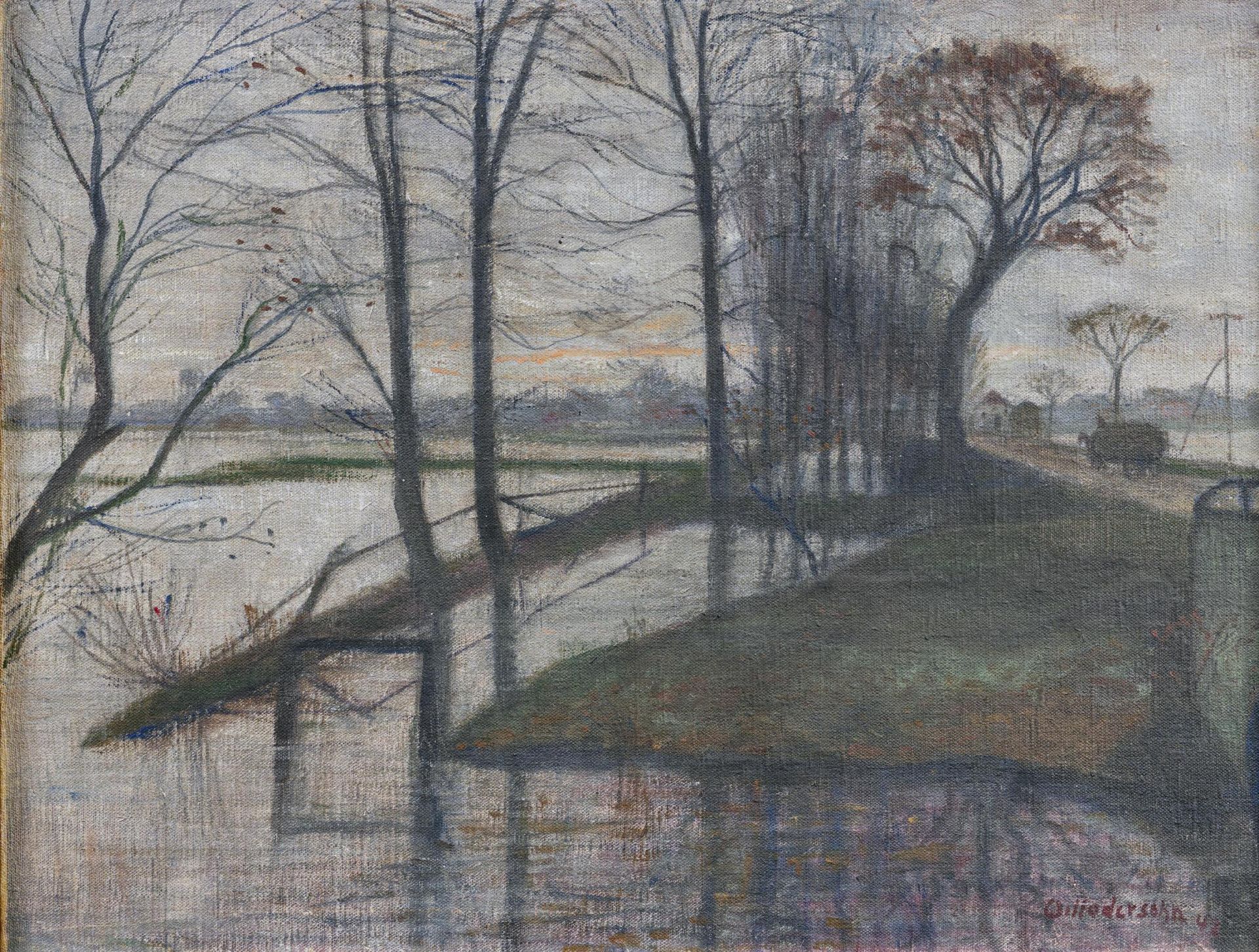 Otto Modersohn: Hochwasser