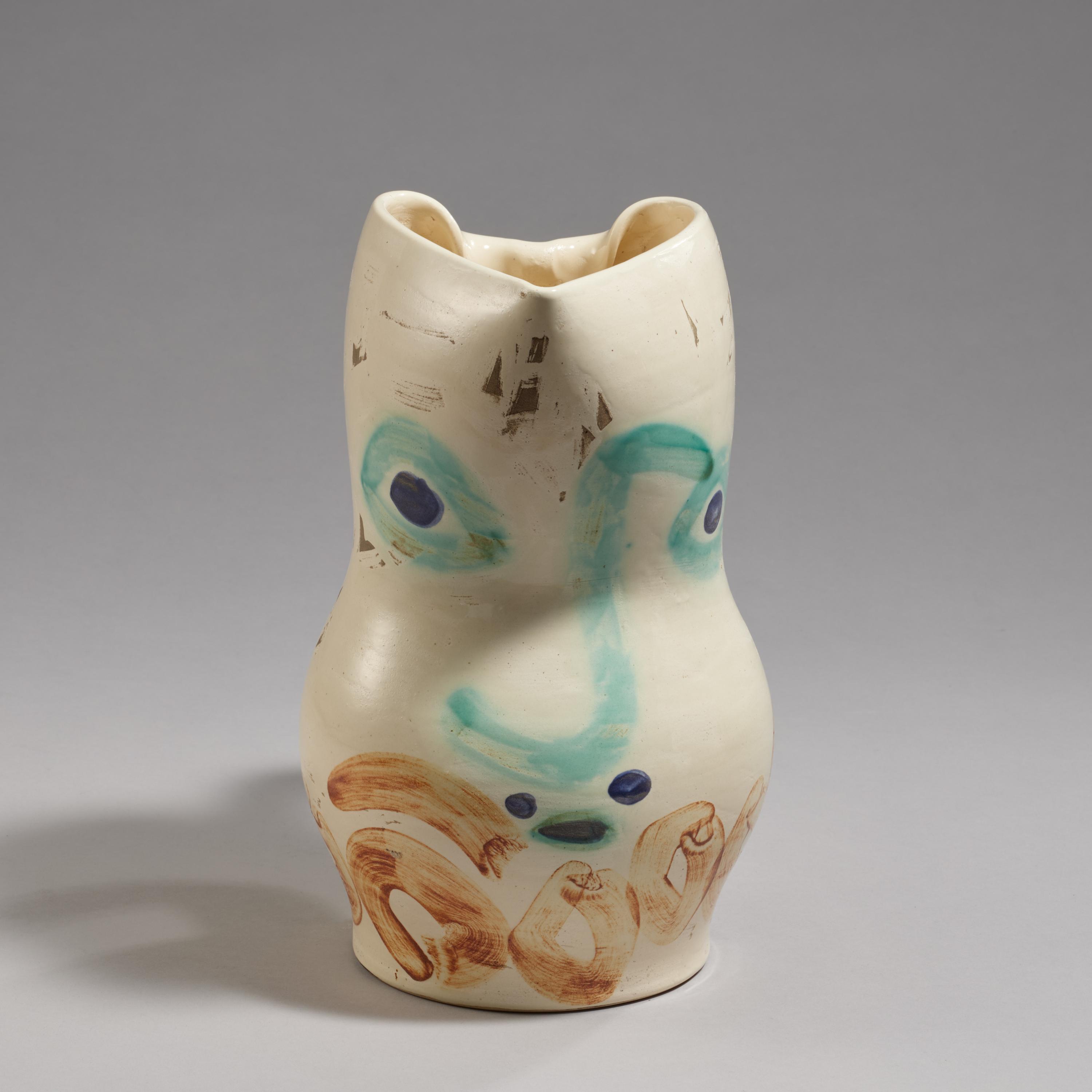 Pablo Picasso Ceramics: Face With Circles - Image 4 of 5
