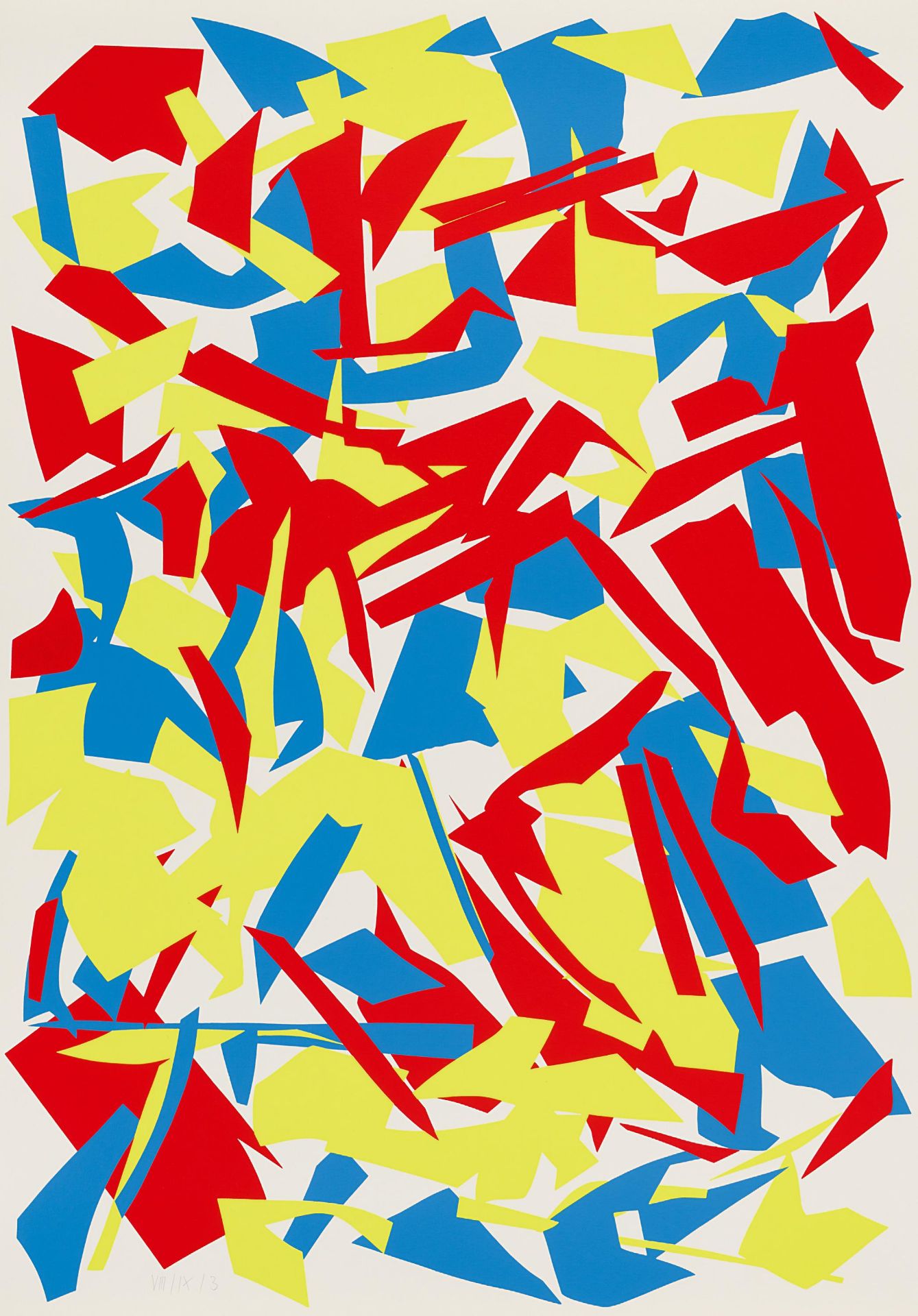 Imi Knoebel: Rot Gelb Blau (54 Messerschnitte) - Bild 23 aus 25
