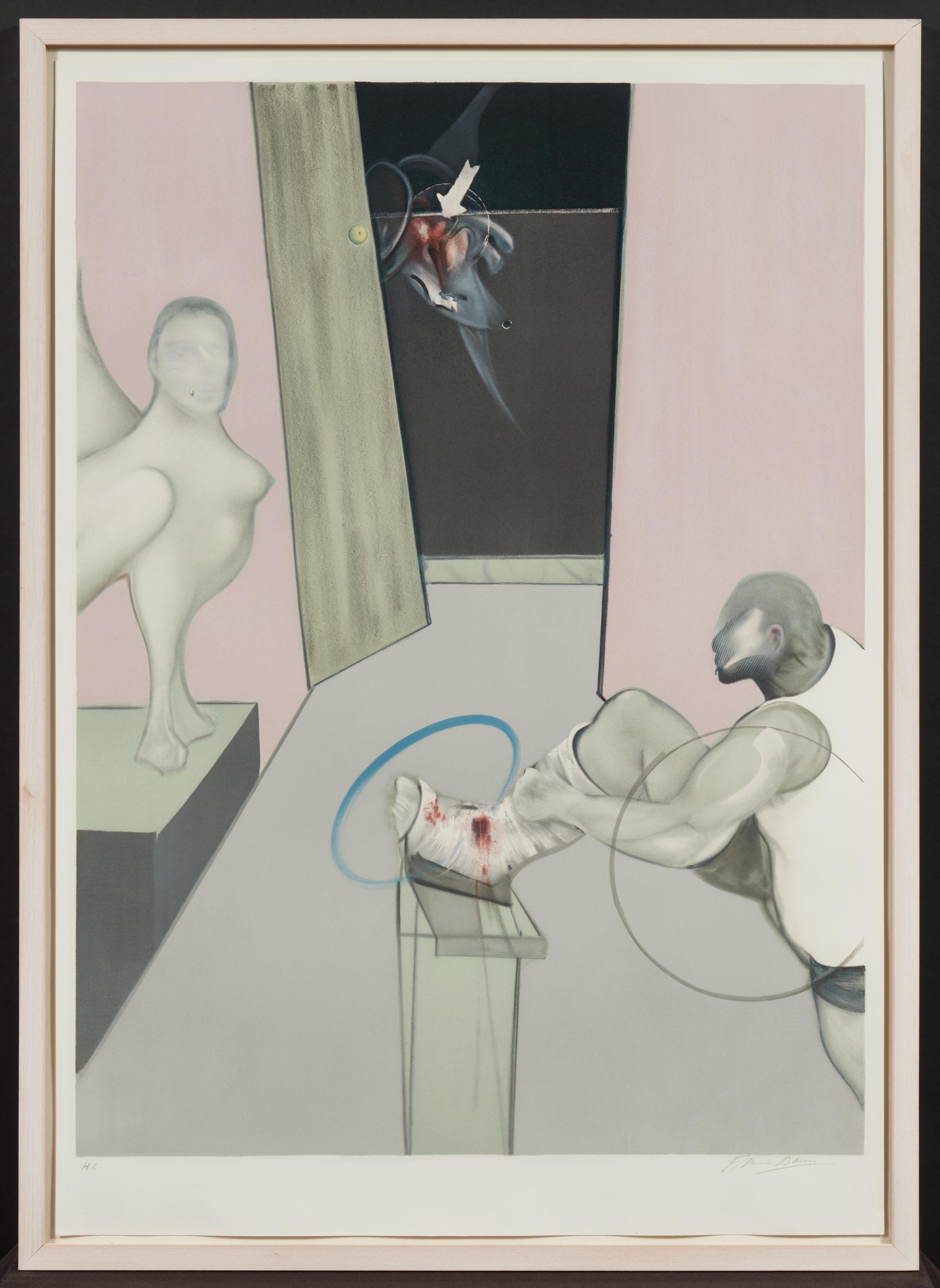 Francis Bacon: Oedipe et le Sphinx d'après Ingres - Image 2 of 3