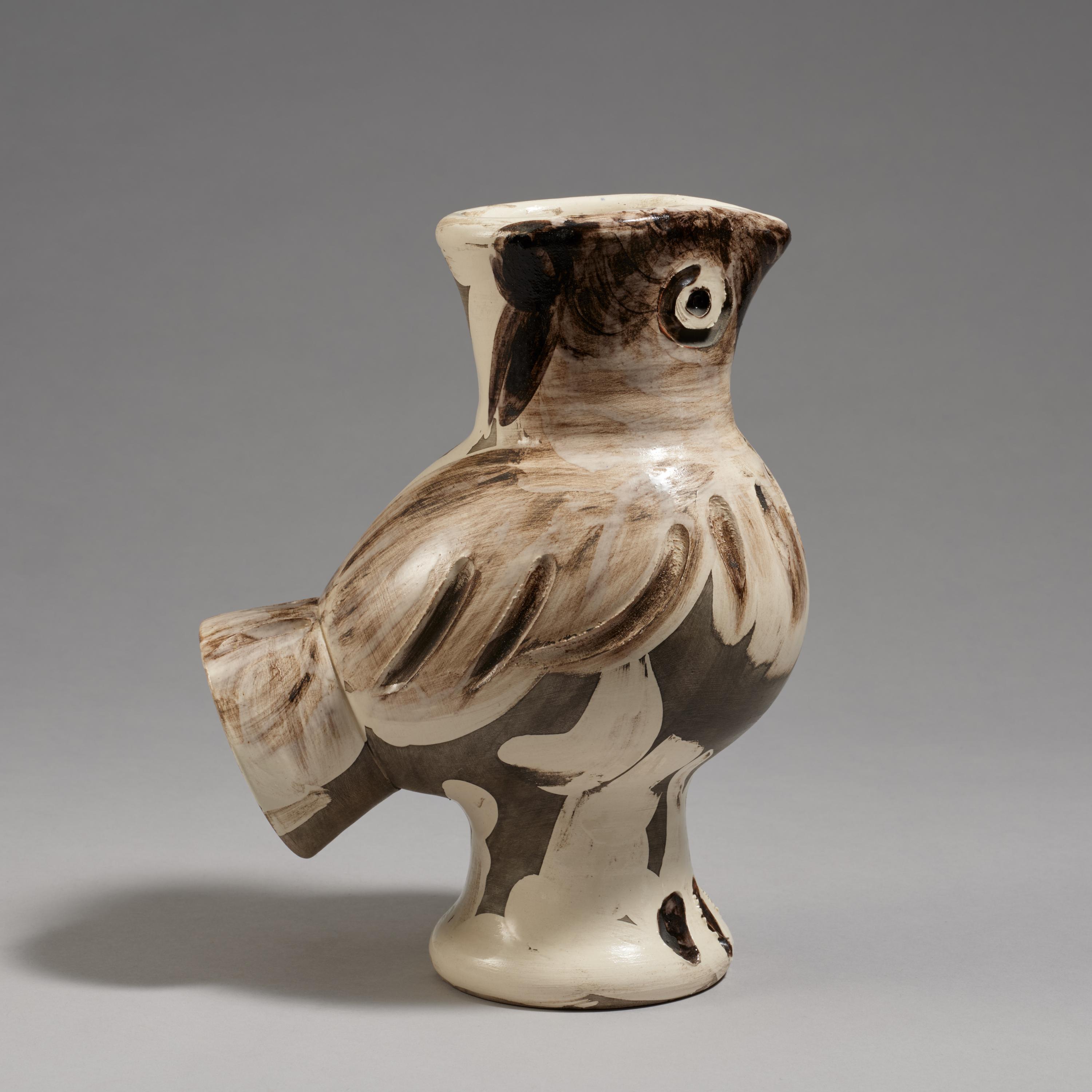 Pablo Picasso Ceramics: Wood Owl - Image 3 of 4