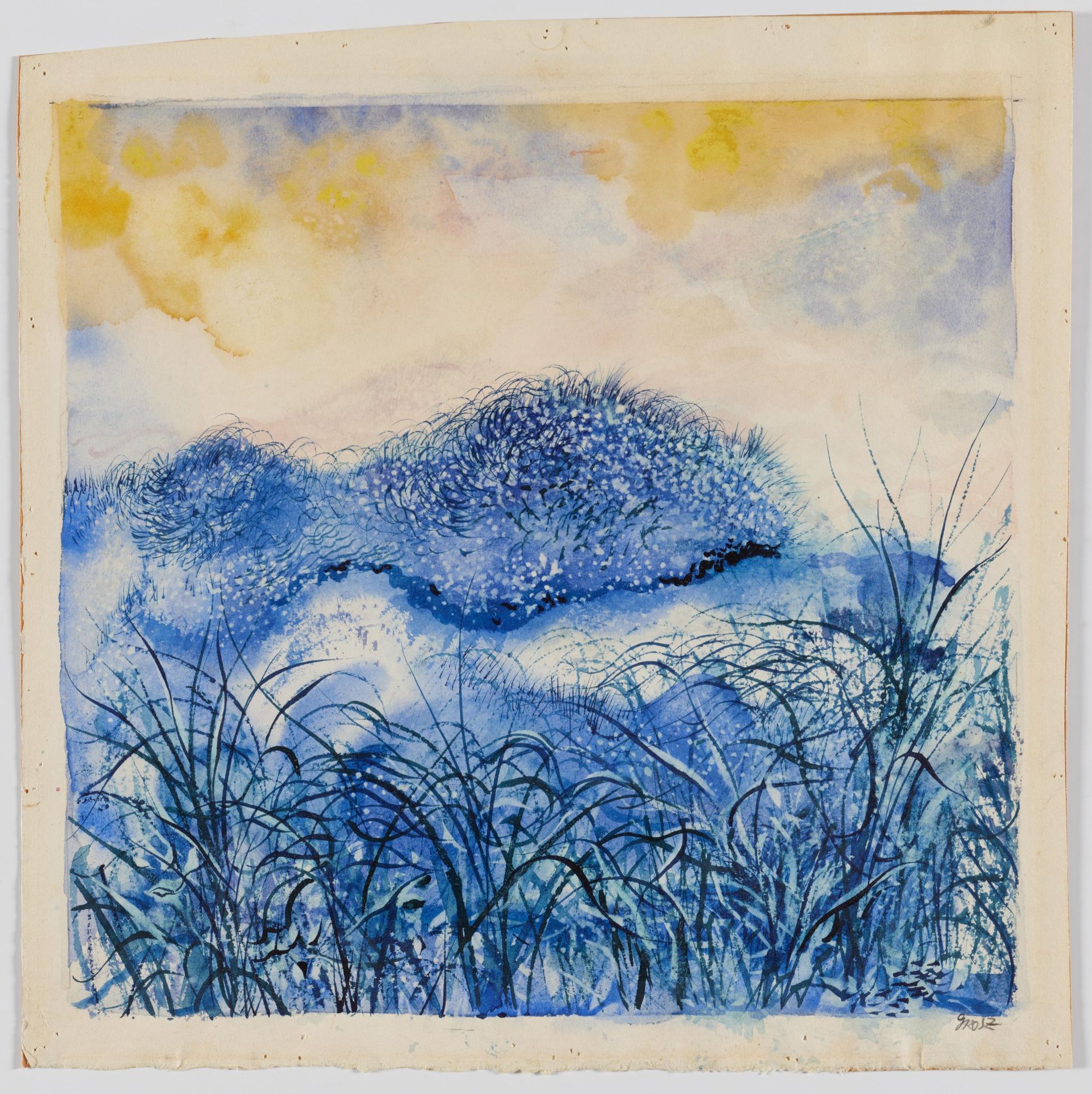 George Grosz: Blue Landscape Cape Cod - Bild 2 aus 3