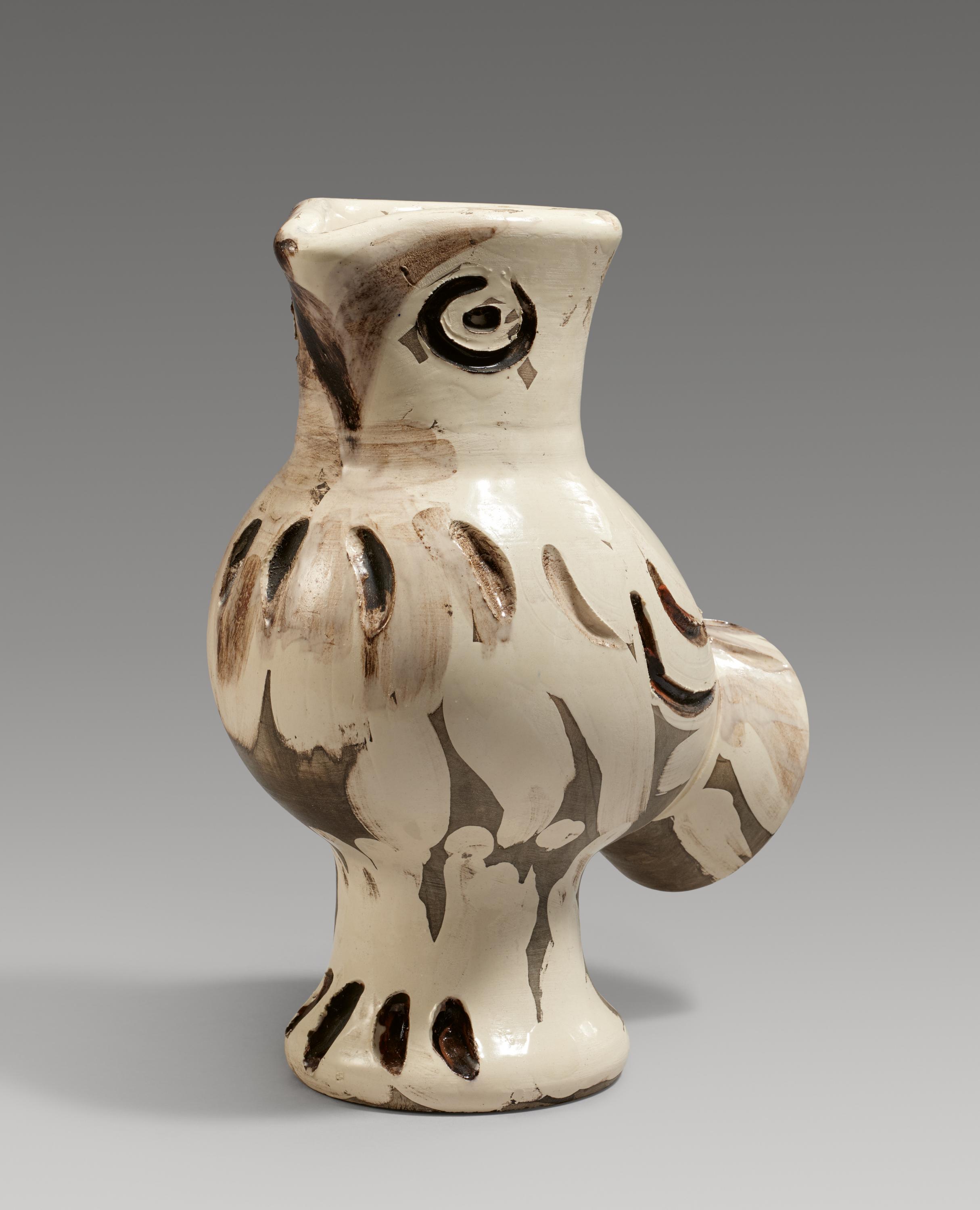 Pablo Picasso Ceramics: Wood Owl