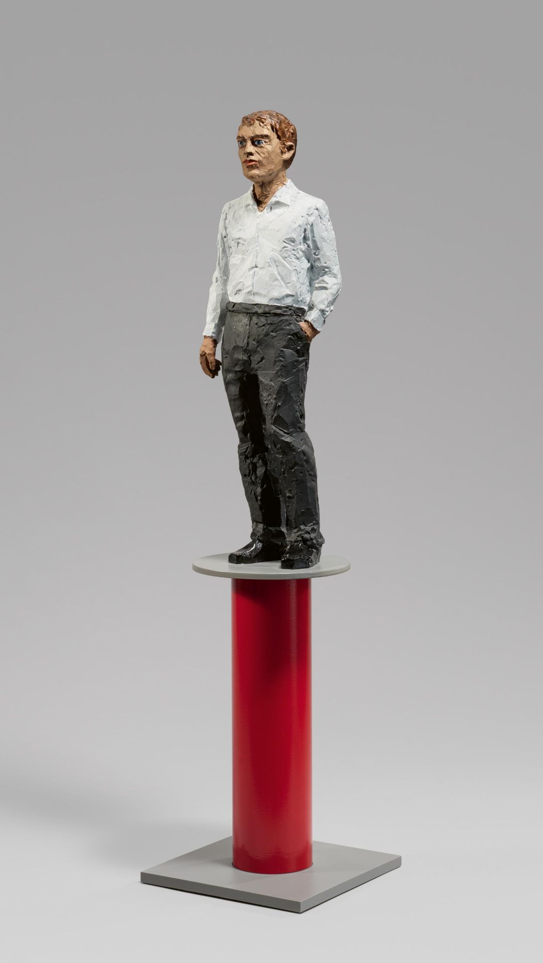 Stephan Balkenhol: Untitled (Lörrach Mann)