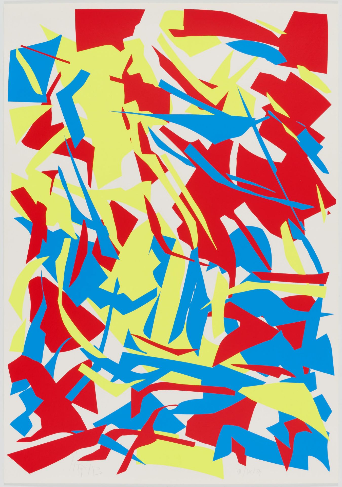 Imi Knoebel: Rot Gelb Blau (54 Messerschnitte) - Bild 6 aus 25